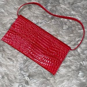 RED HANDBAG